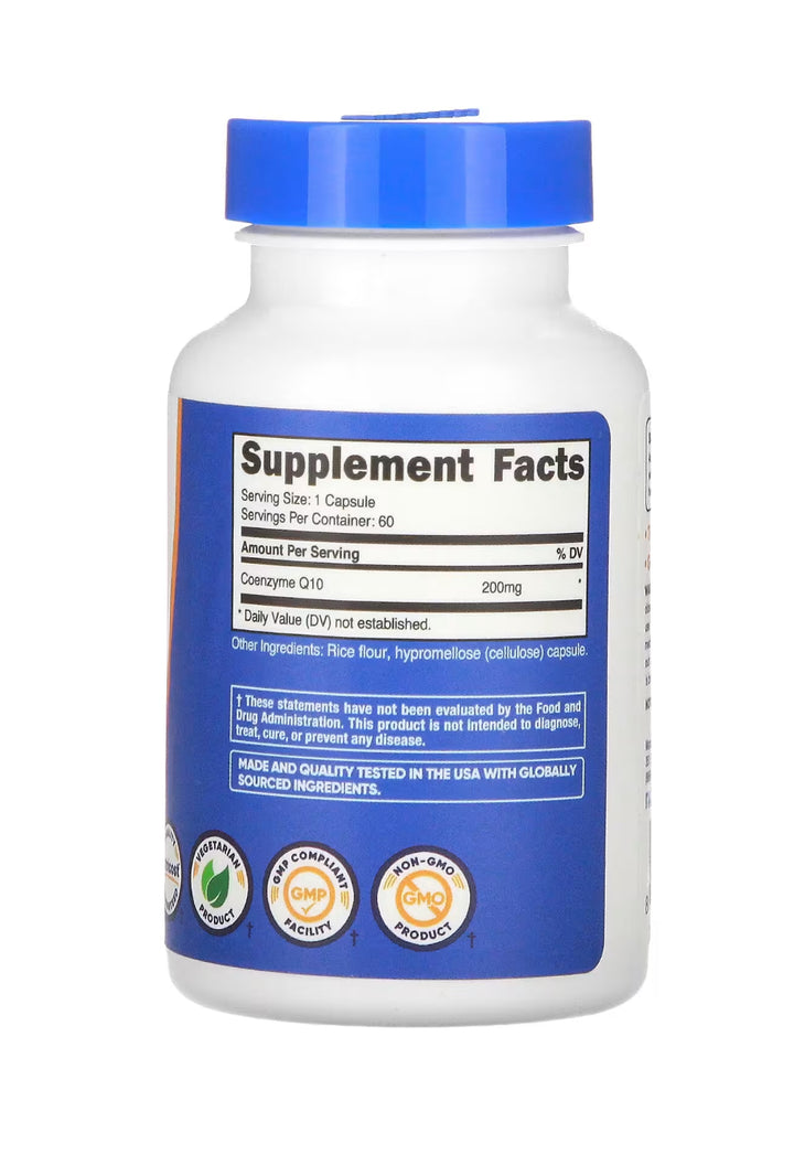 CoQ10 200mg 60 cápsulas