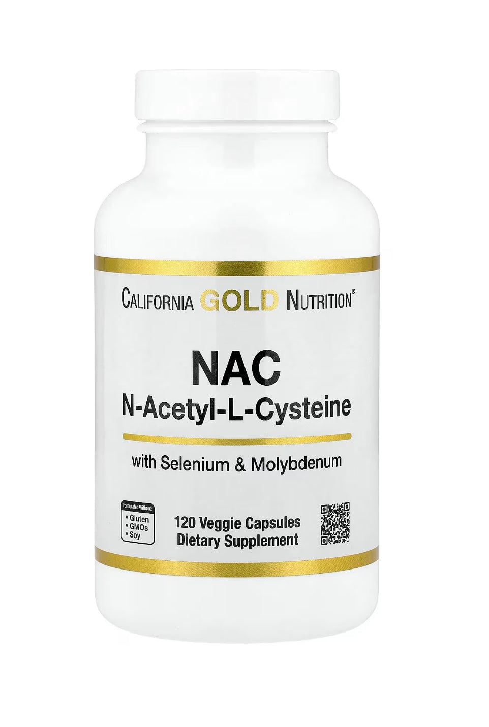 NAC N-Acetyl L-Cysteine 120 veg caps