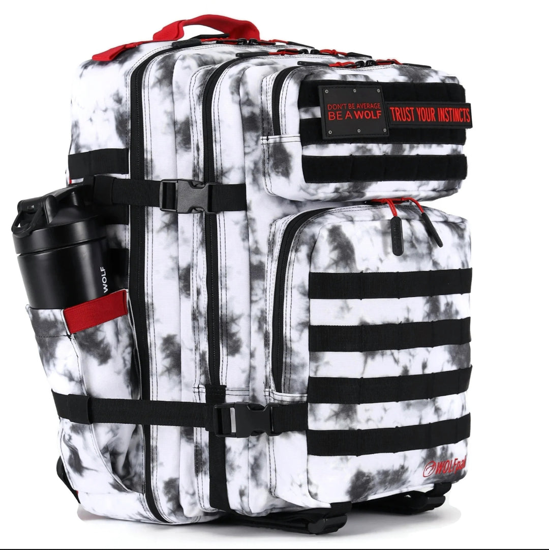 45L BACKPACK TIMBER WOLF SAVAGE RED