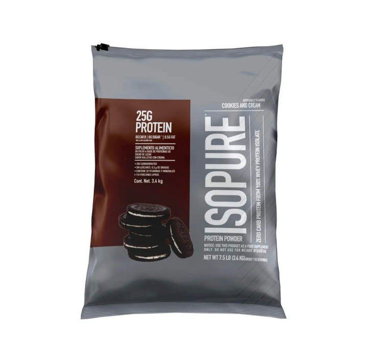 Isopure 7,5lbs 110 porciones