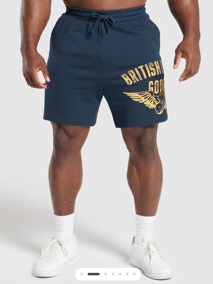 BRITISH LIFTING GOODS GRAPHIC SHORTS