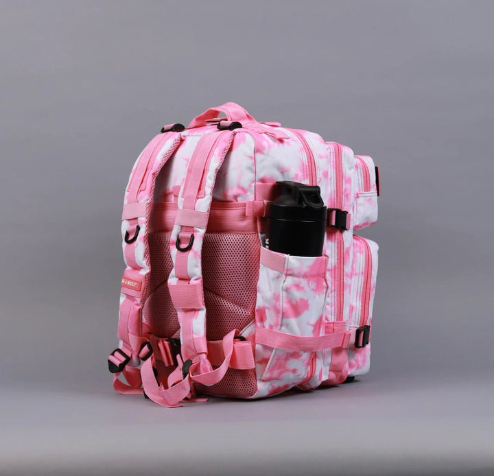 35L Backpack Timber Wolf Pink Coral