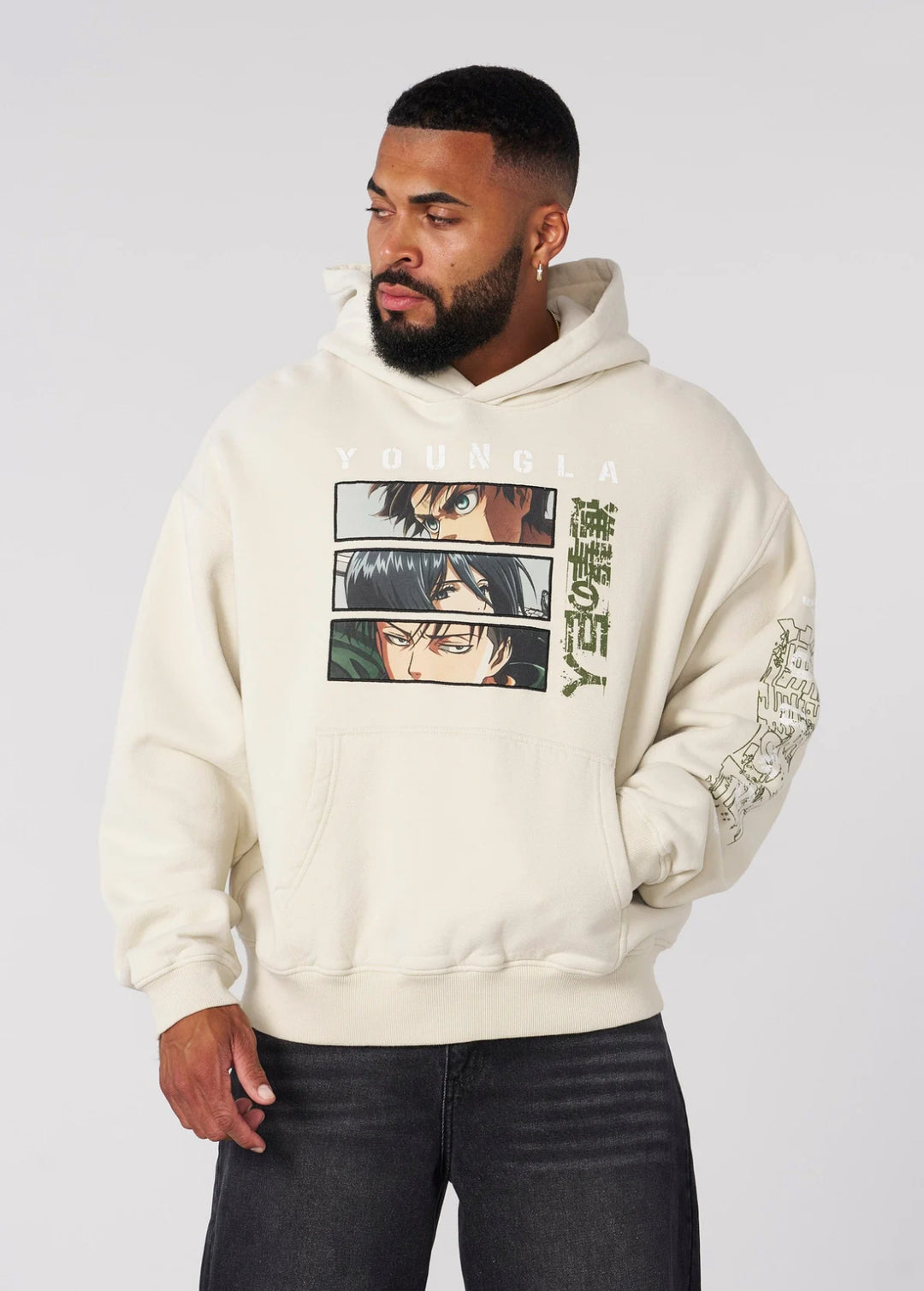 5129 - AOT© X YLA PULLOVER HOODIES