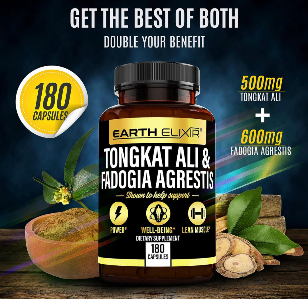 Tongkat Ali & Fadogia Agrestis 180 caps