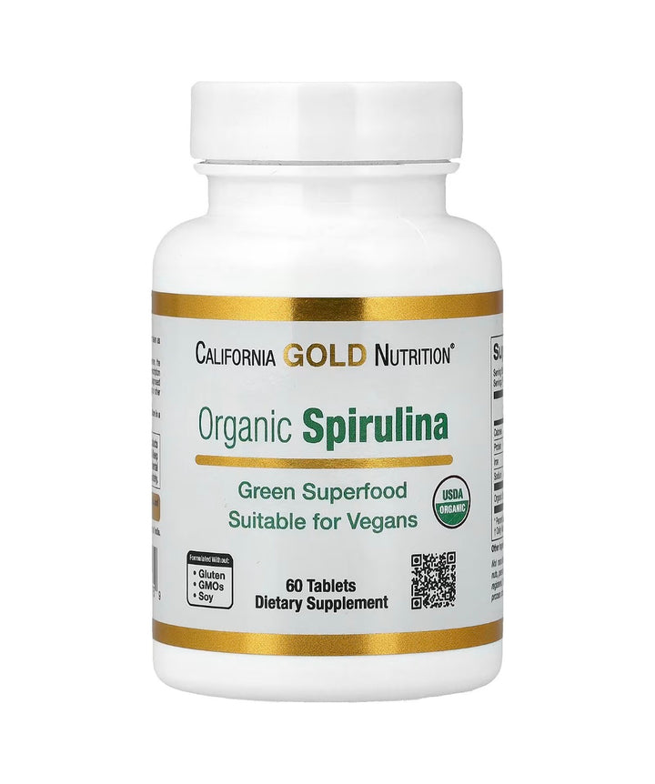 Organic Spirulina 60 Tabs