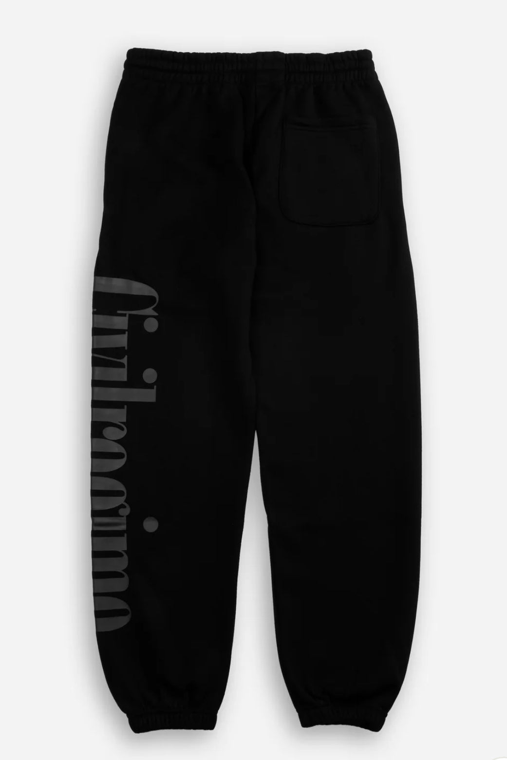 CONCRETE COZY JOGGERS IN BLACK