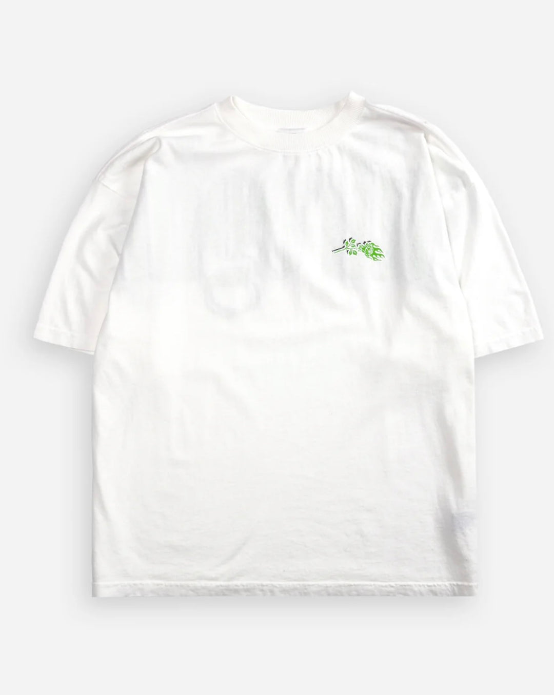 CONCRETE GREEN 199X OVERSIZED TEE IN BUTTER