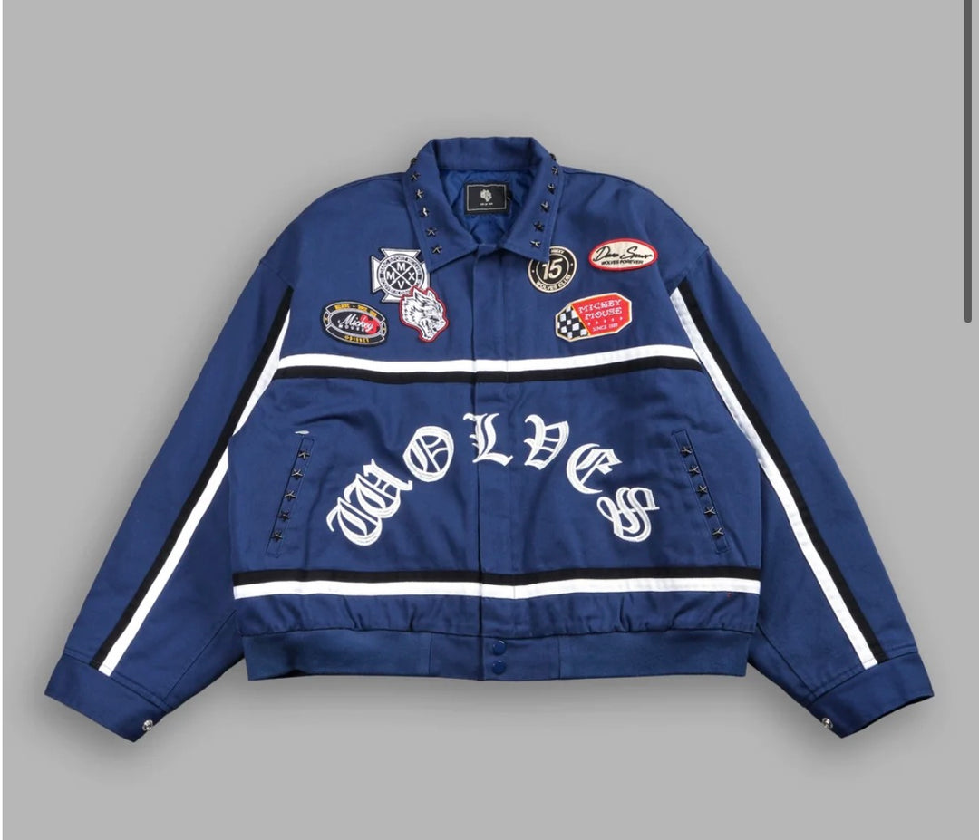 CHAQUETA MICKEY FRVR BIG MOE EN COLOR AZUL MARINO
