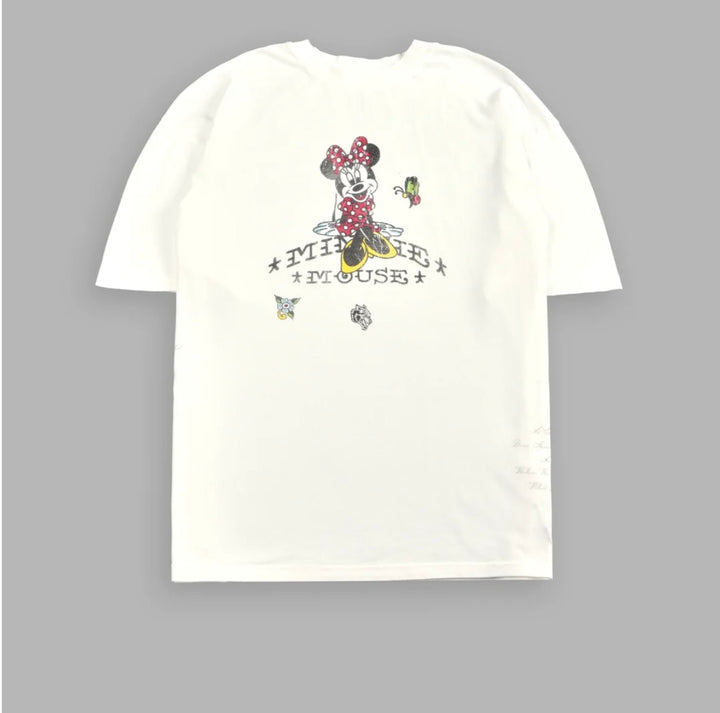 SET DE CAMISETAS MICKEY & THE WOLF "SIDE-BY-SIDE" EN COLOR CREMA (4 pzas)