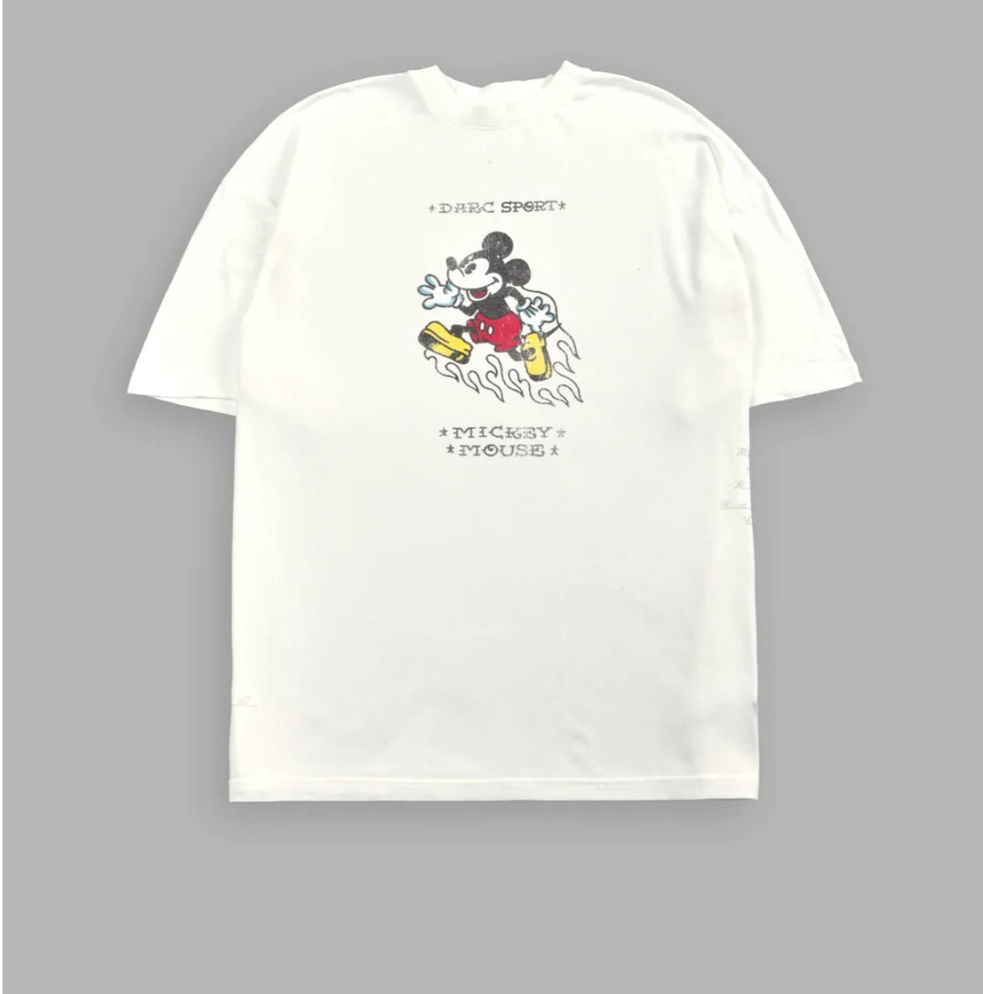 SET DE CAMISETAS MICKEY & THE WOLF "SIDE-BY-SIDE" EN COLOR CREMA (4 pzas)
