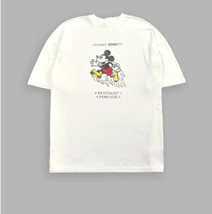 SET DE CAMISETAS MICKEY & THE WOLF "SIDE-BY-SIDE" EN COLOR CREMA (4 pzas)