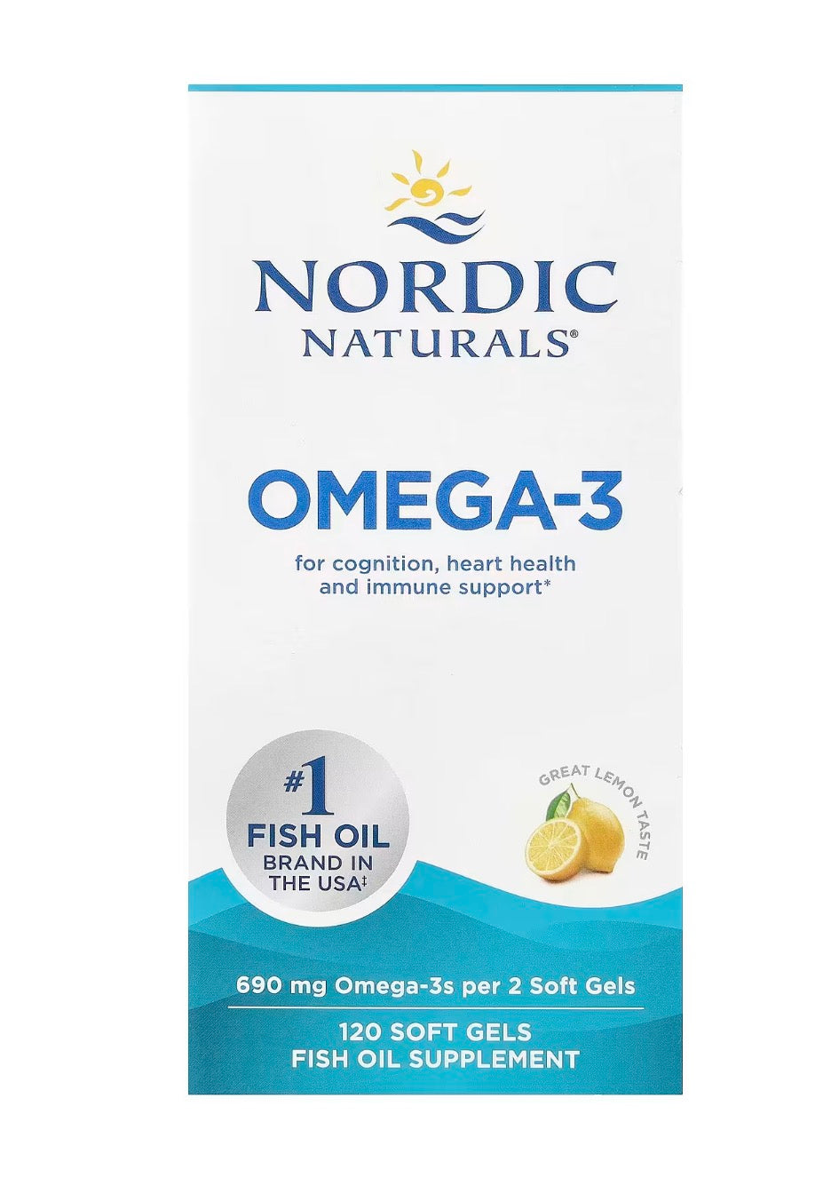 Nordic omega-3 120 soft gel