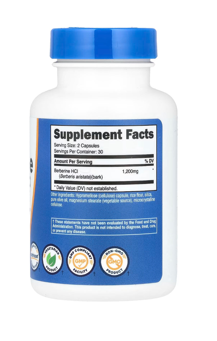 Berberine 600mg 60 Caps