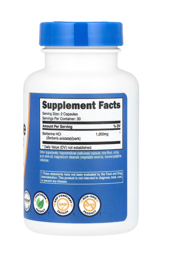 Berberine 600mg 60 Caps