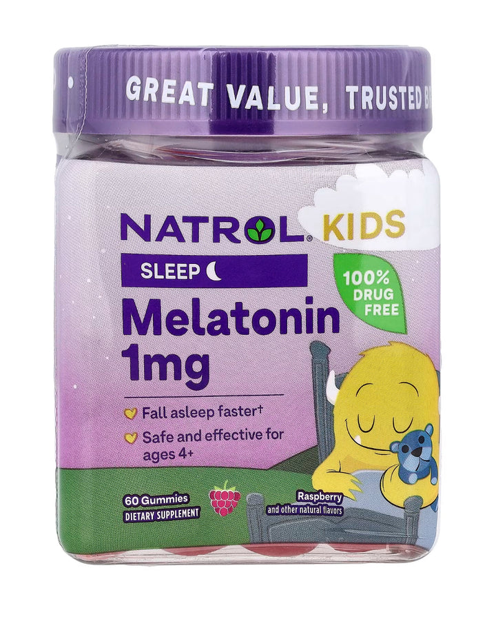 Natrol Kids Melatonin 60 Gummies 4years+