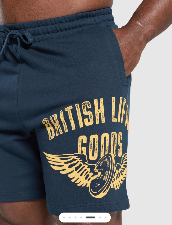 BRITISH LIFTING GOODS GRAPHIC SHORTS