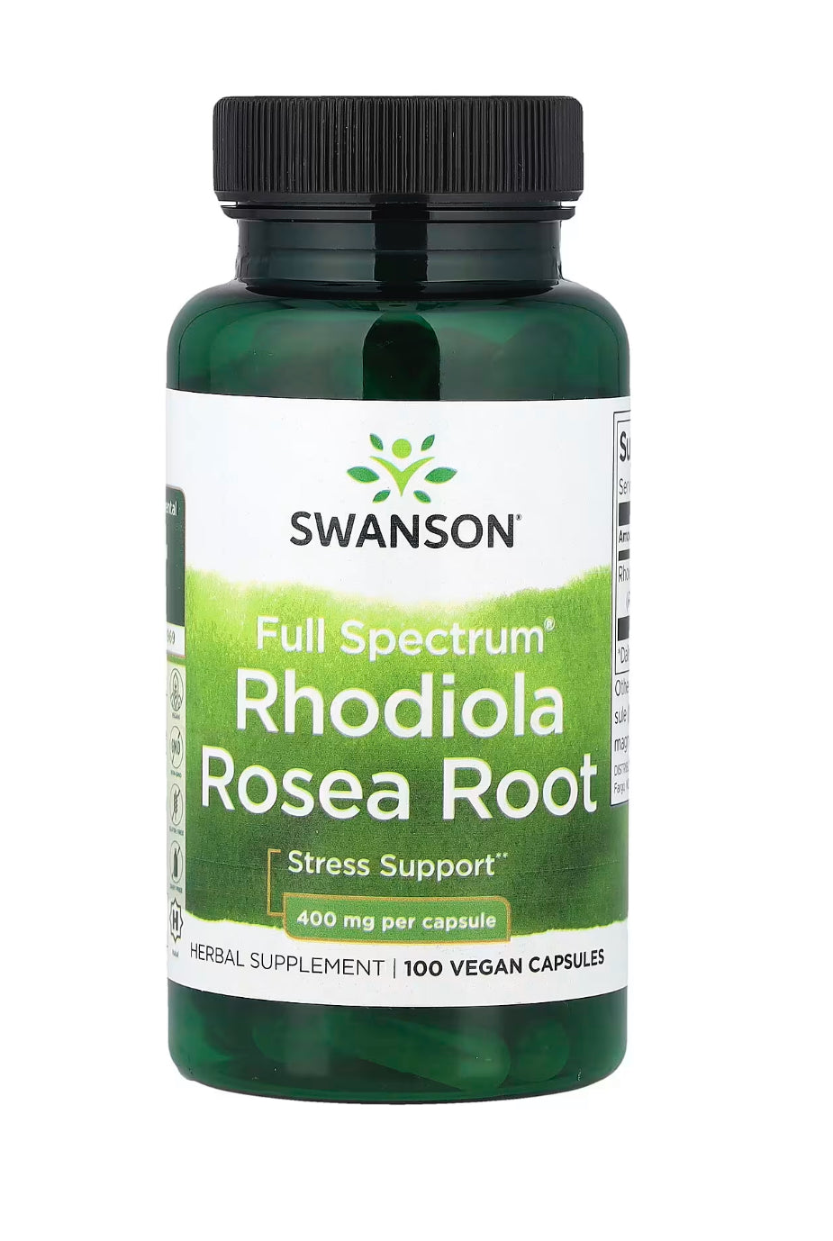 Rhodiola Rosea Root 400mg 100 vegan Caps