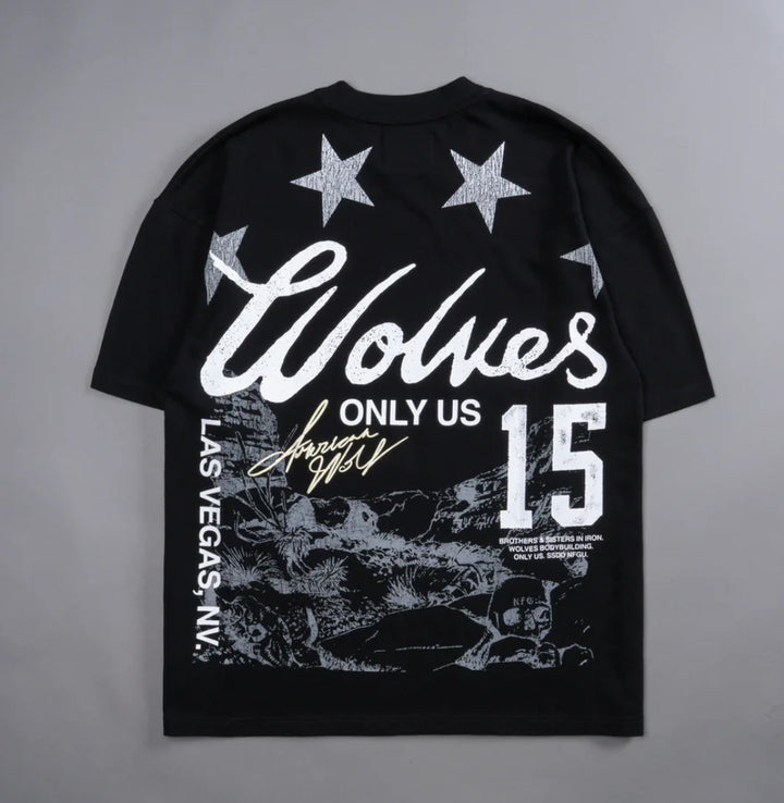 VEGAS WOLVES "PREMIUM" OVERSIZED TEE