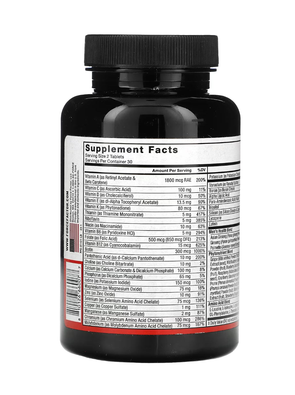 MENS multivitaminico 60 tabletas