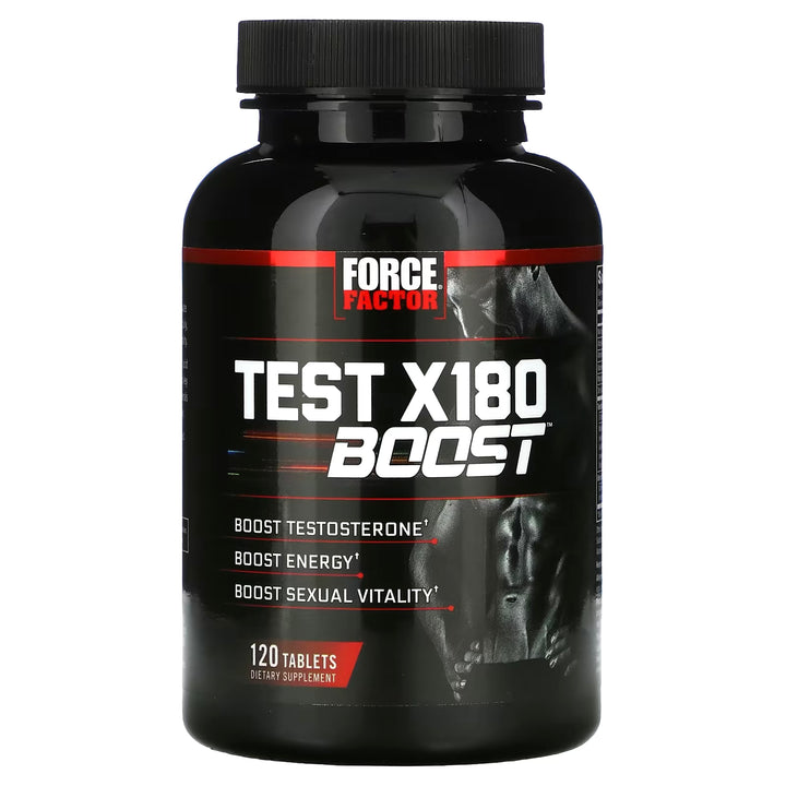 Test X180 Boost, Potenciador de la testosterona masculina, 120 tabs