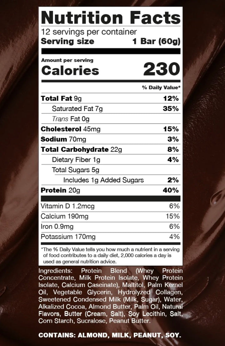 RAW Protein Bar 2.11oz 60gr