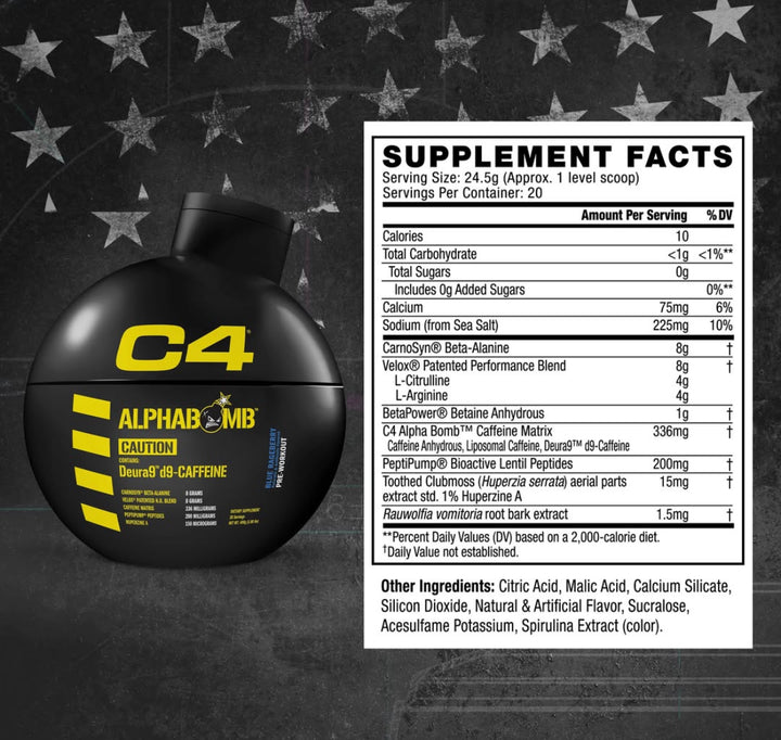 C4 AlphaBomb 20 porciones