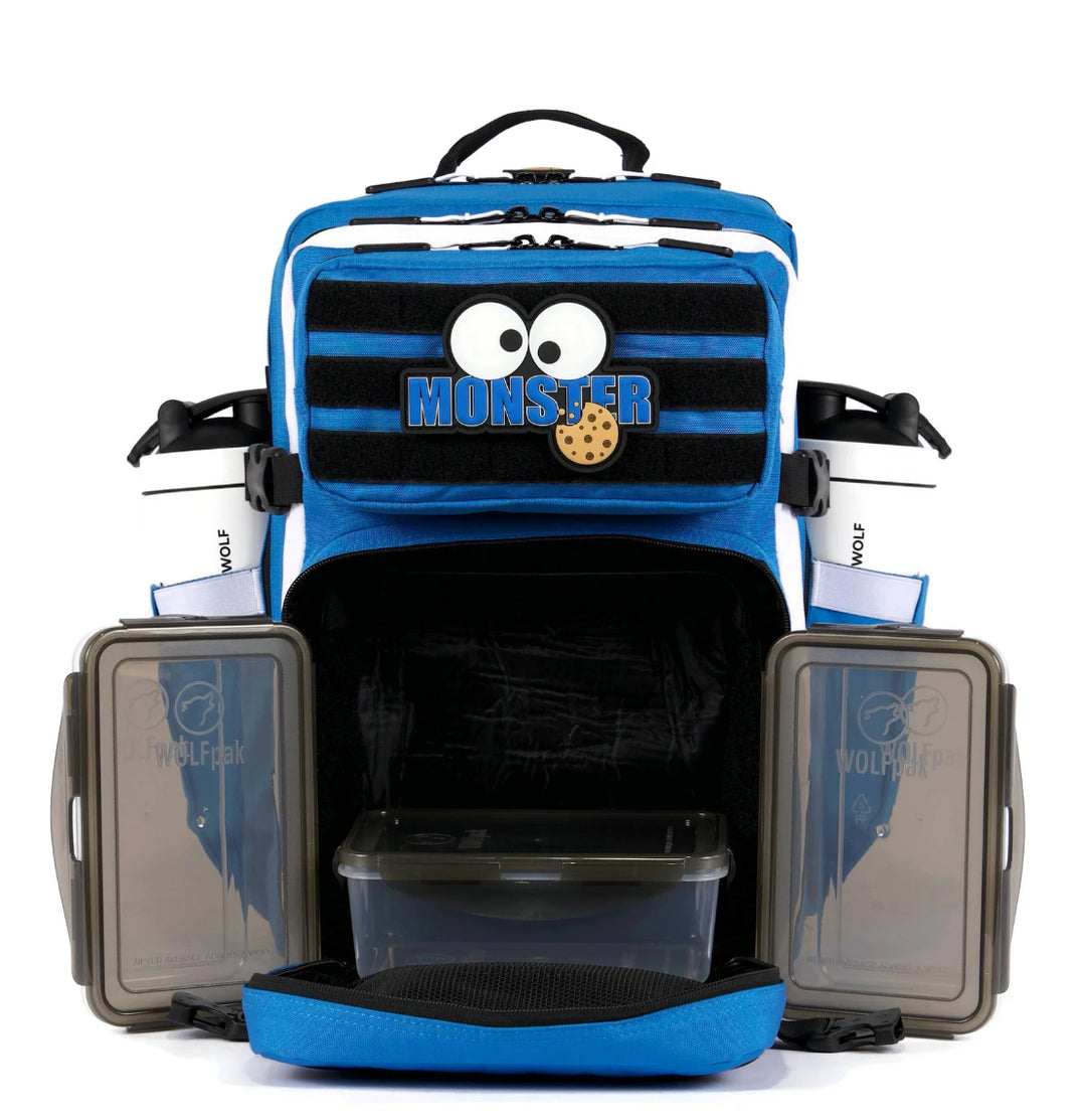 35L Backpack Monster Blue Meal Prep Management