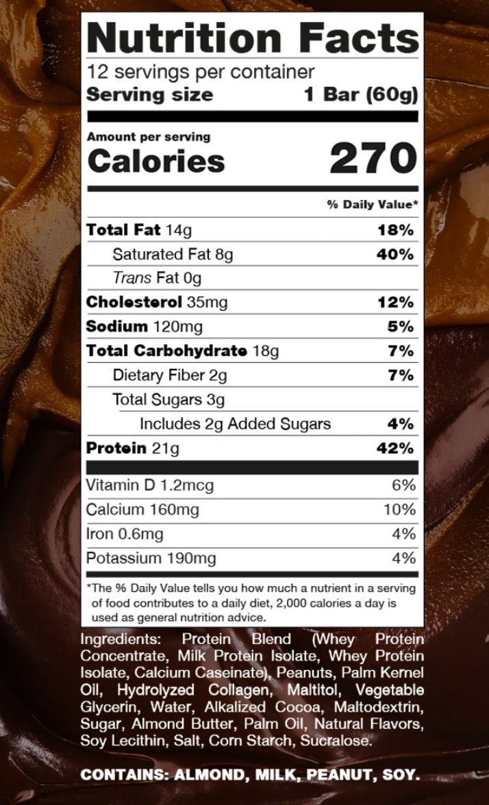 RAW Protein Bar 2.11oz 60gr