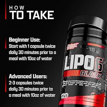 Lipo6 Black 120 Caps