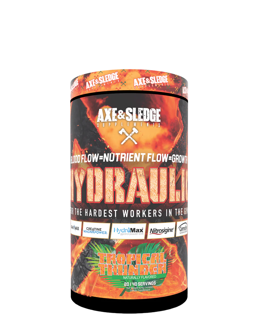 HYDRAULIC // NON-STIM PRE-WORKOUT 40 porciones