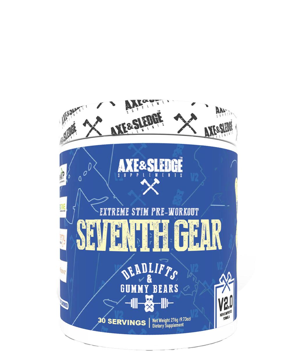 SEVENTH GEAR V2 // HIGH-STIM PRE-WORKOUT 30 porciones