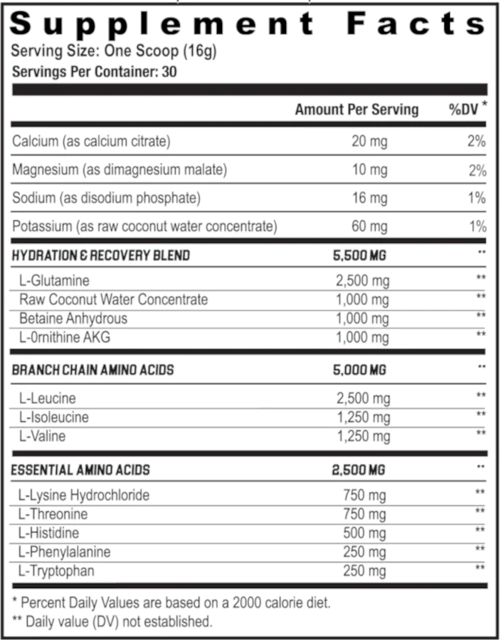 THE GRIND // EAAS, BCAAS, & HYDRATION 30 porciones