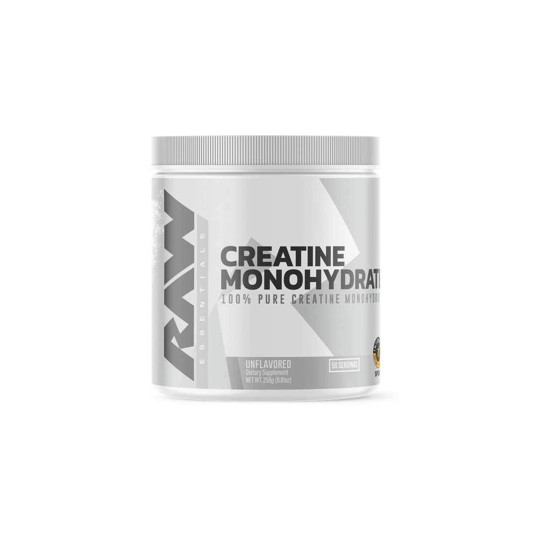 RAW CREATINE 250gr 50 porciones