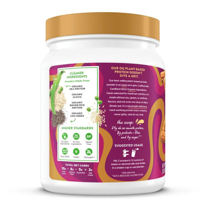 Organic Protein™ Plant Based Protein Powder 1.02lbs 10 porciones