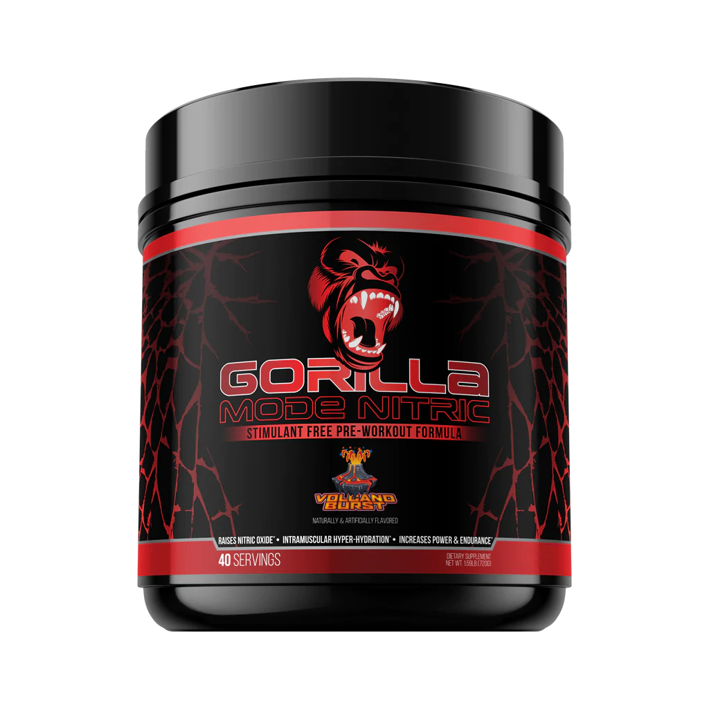 GORILLA MODE NITRIC Stim-Free 40 porciones