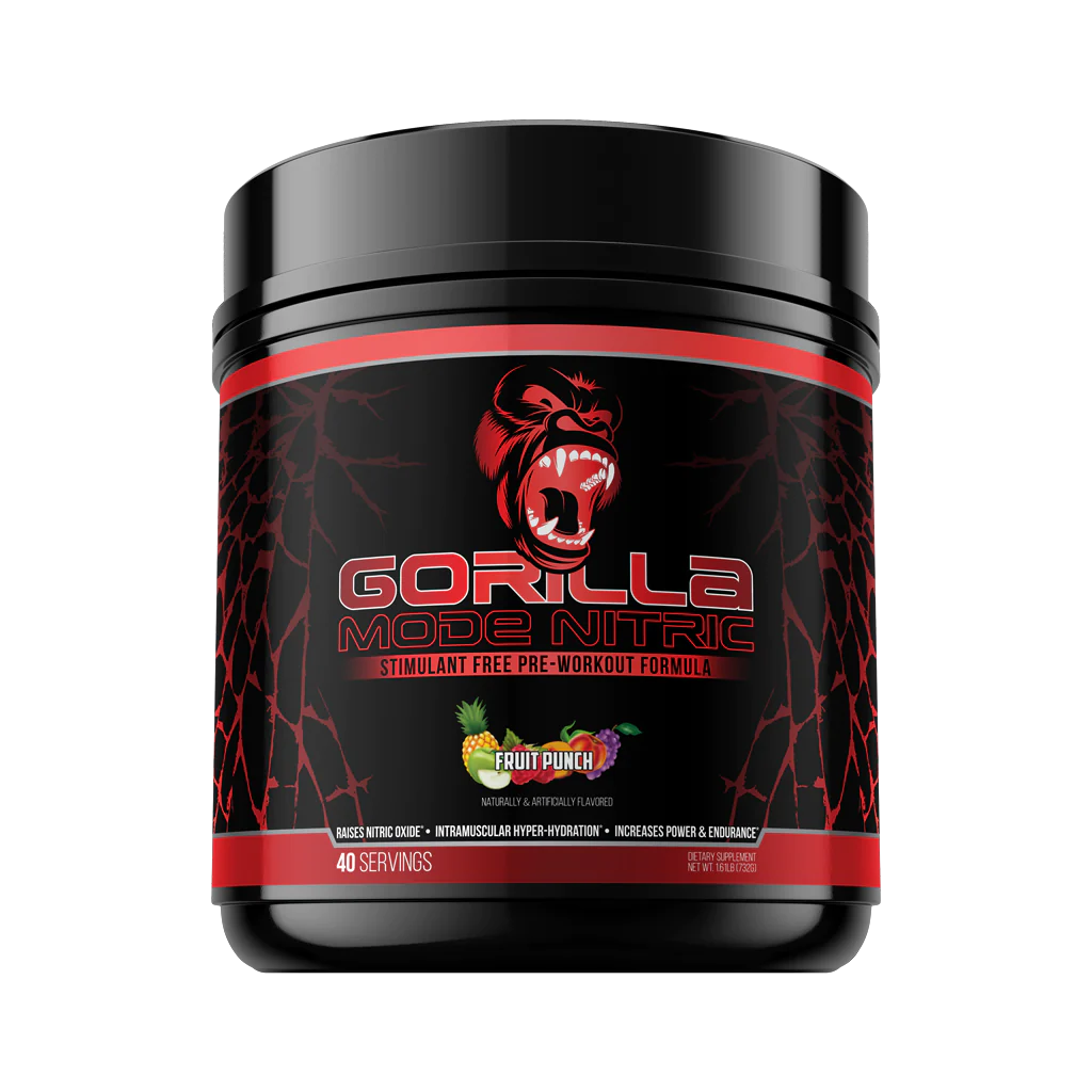 GORILLA MODE NITRIC Stim-Free 40 porciones