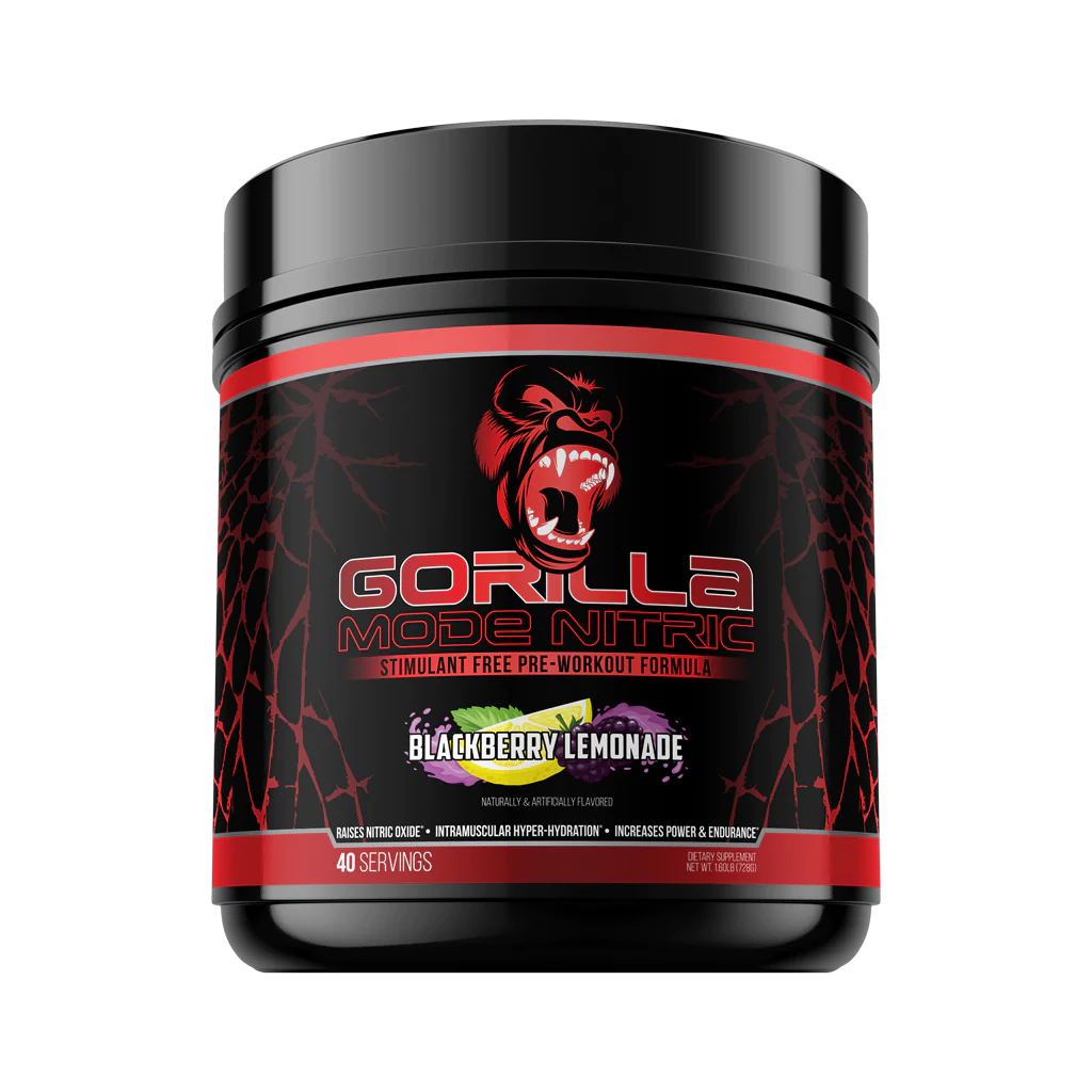 GORILLA MODE NITRIC Stim-Free 40 porciones