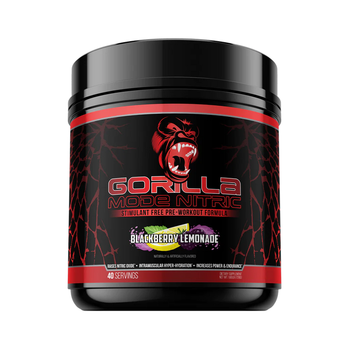 GORILLA MODE NITRIC Stim-Free 40 porciones