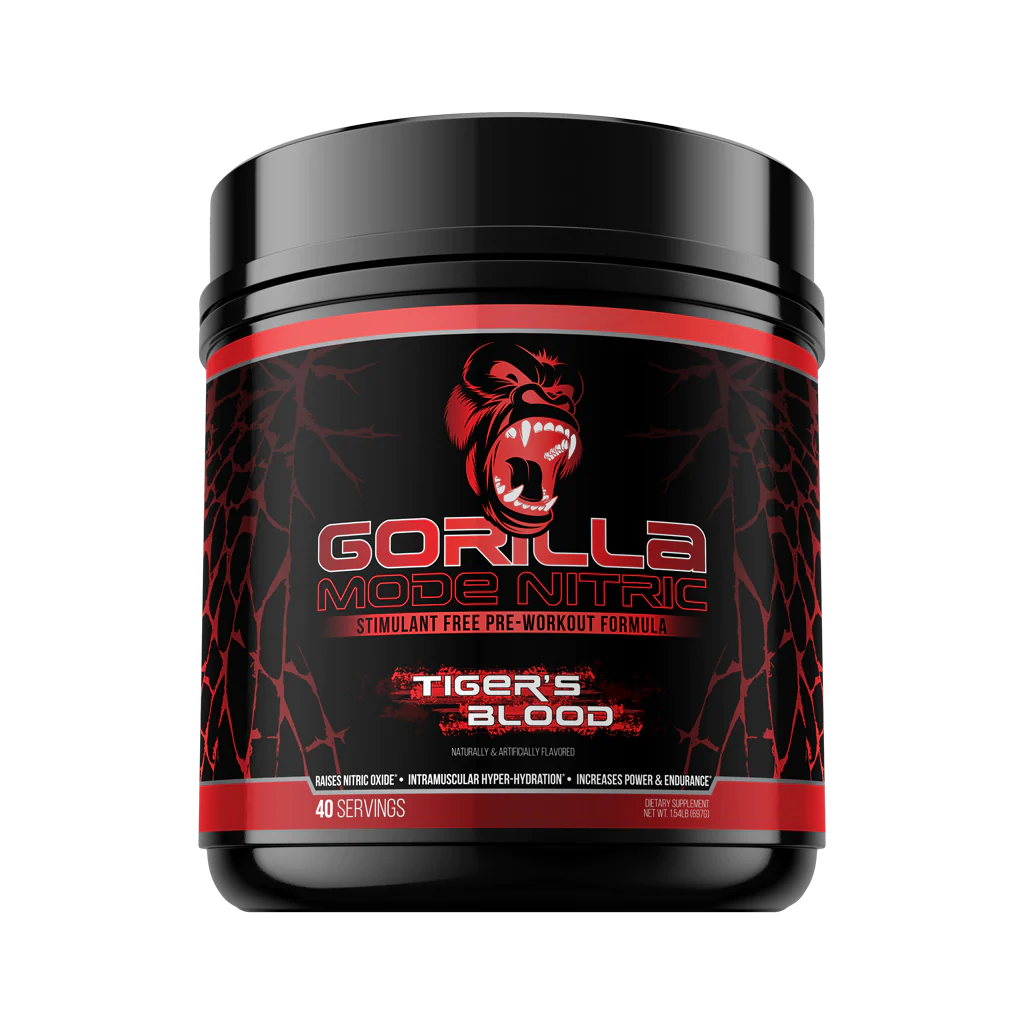 GORILLA MODE NITRIC Stim-Free 40 porciones