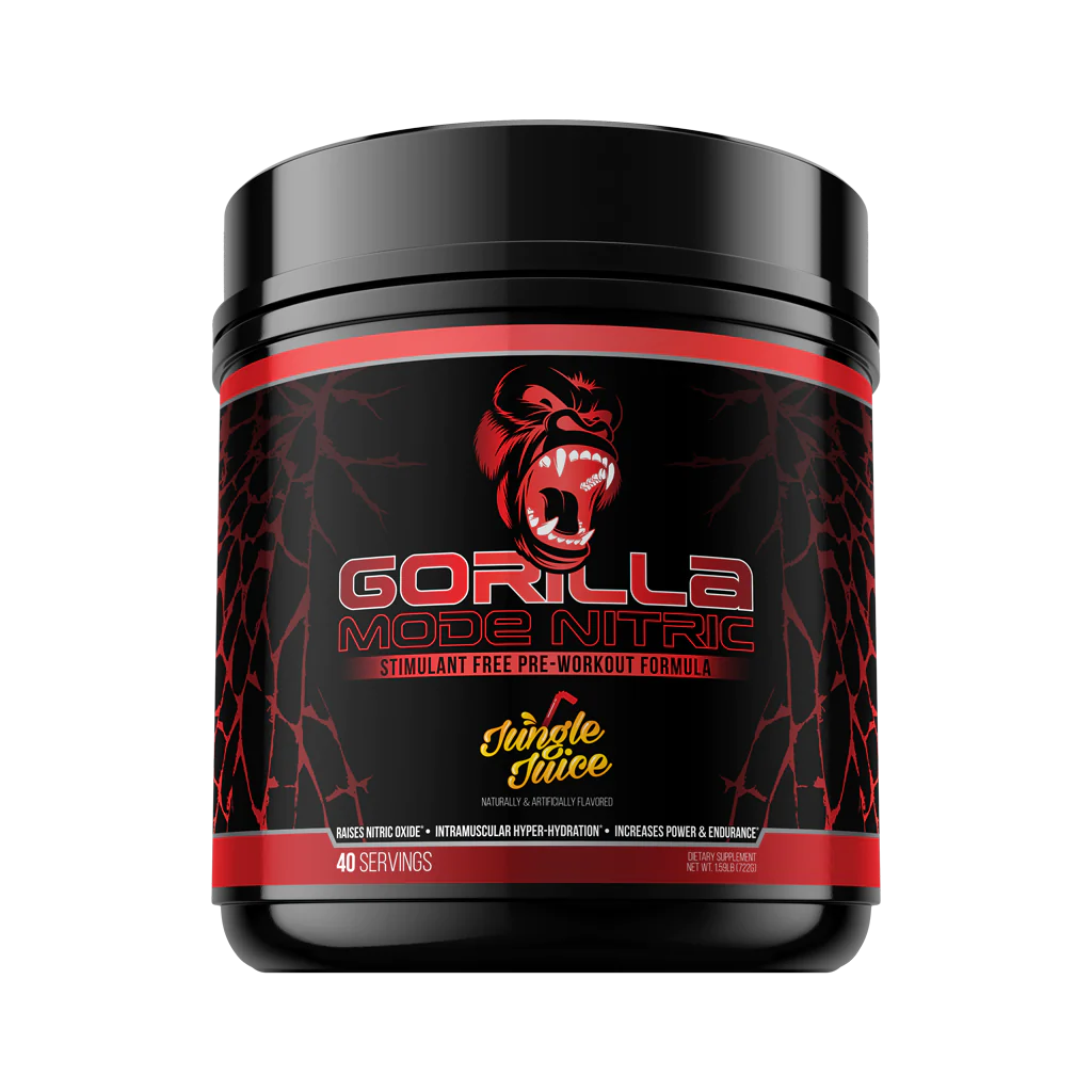 GORILLA MODE NITRIC Stim-Free 40 porciones