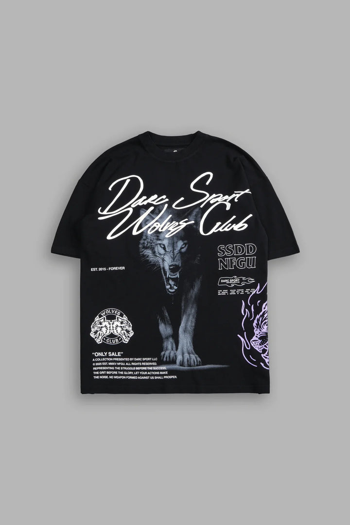 FROM THE SHADOWS "PREMIUM" OVERSIZED TEE IN BLACK
