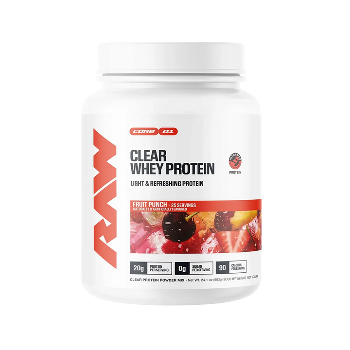 Raw Clear Whey Protein 25 porciones