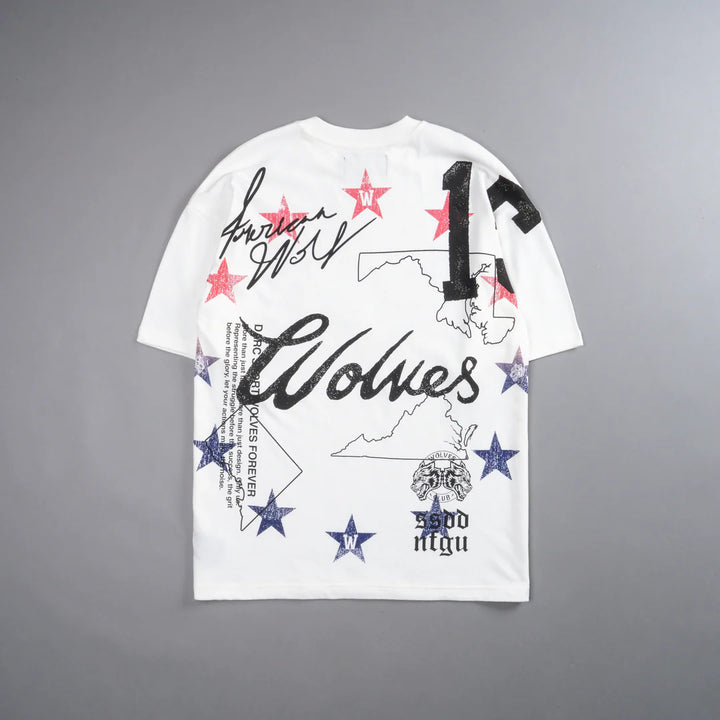 DMV WOLVES "PREMIUM" OVERSIZED TEE IN CREAM