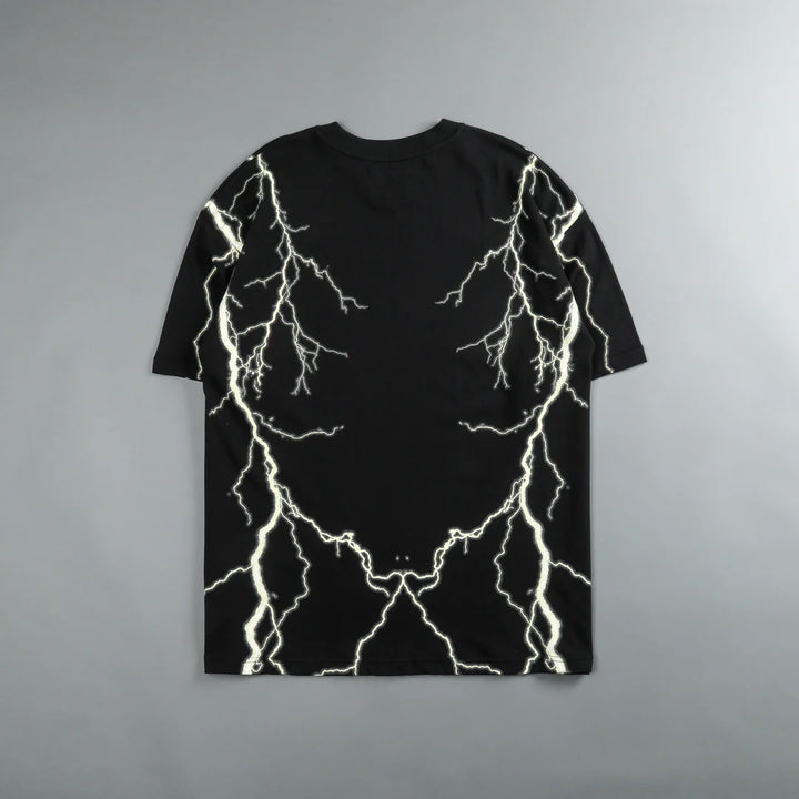 ALL THE ENERGY "PREMIUM VINTAGE" OVERSIZED TEE IN BLACK