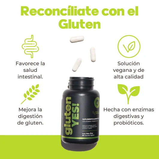 Gluten YES! 30 cápsulas