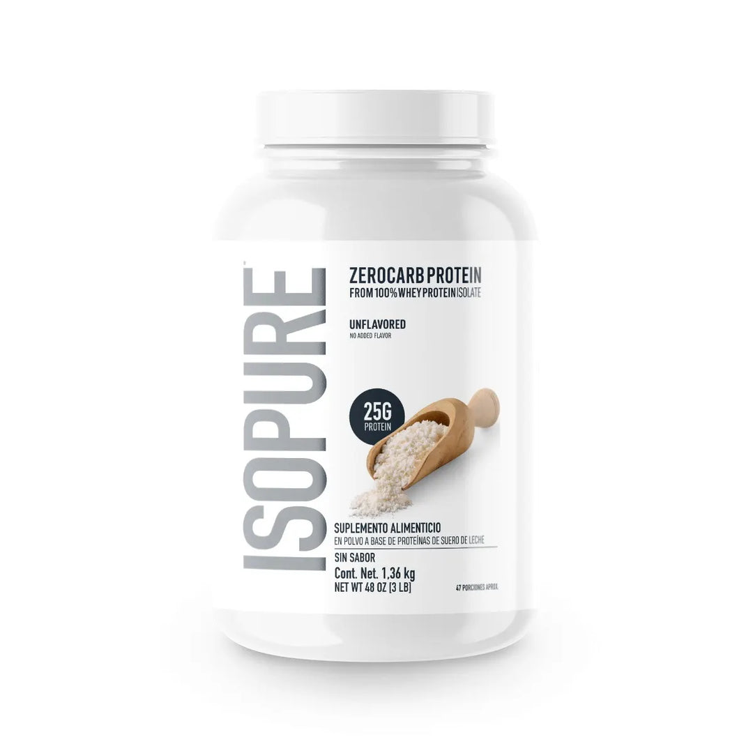 Isopure Zero/Low Carb 3 lbs 44 porciones