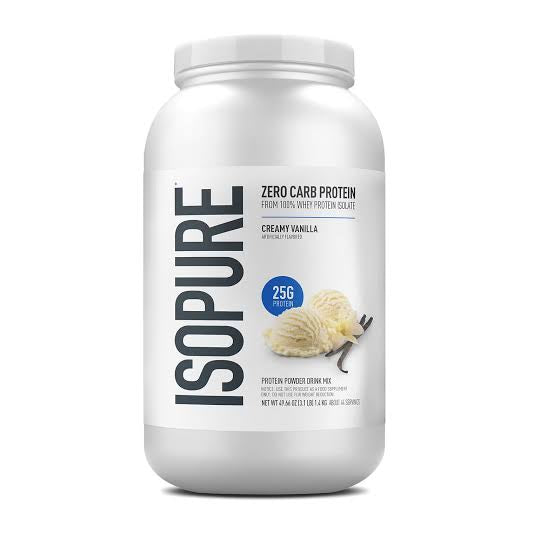 Isopure Zero/Low Carb 3 lbs 44 porciones