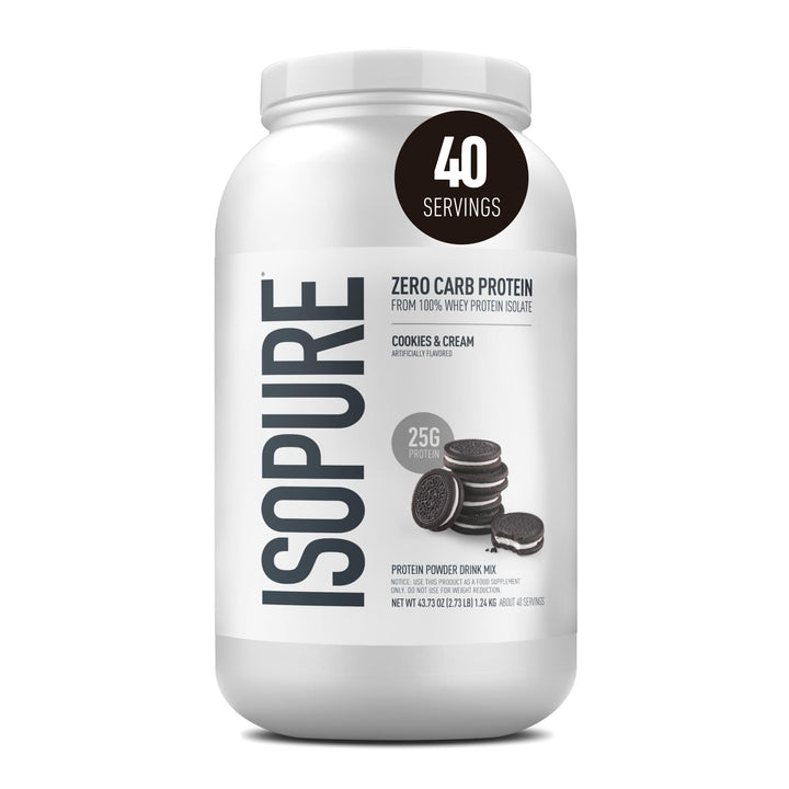 Isopure Zero/Low Carb 3 lbs 44 porciones