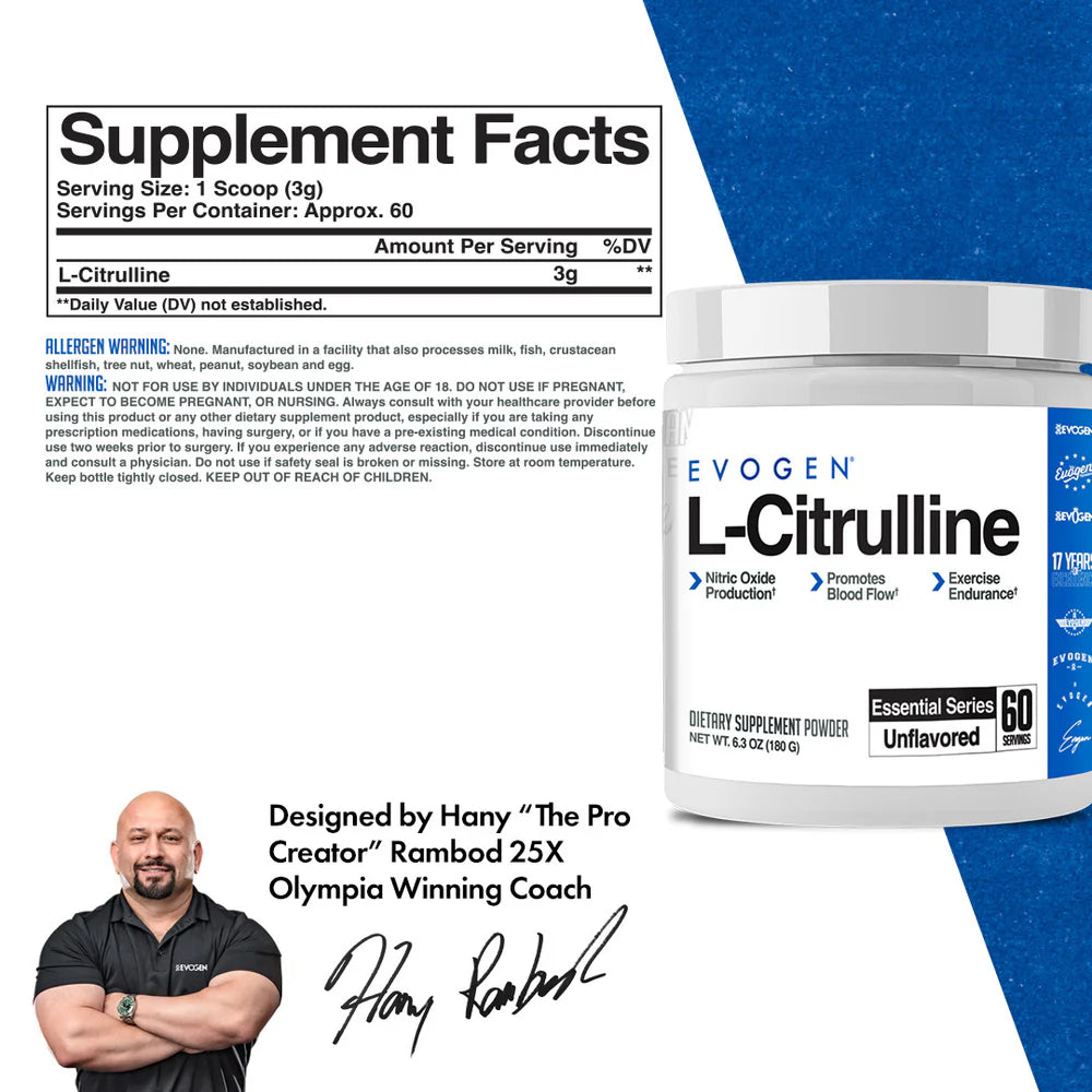 L-Citrulline 60 porciones