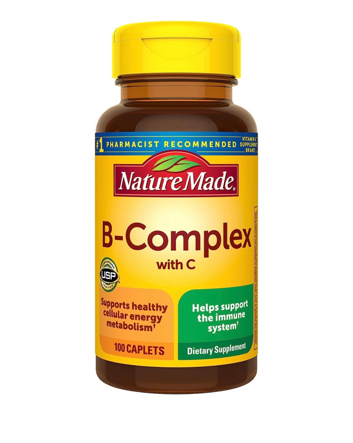 B-Complex with Vitamin C, 100 Cap